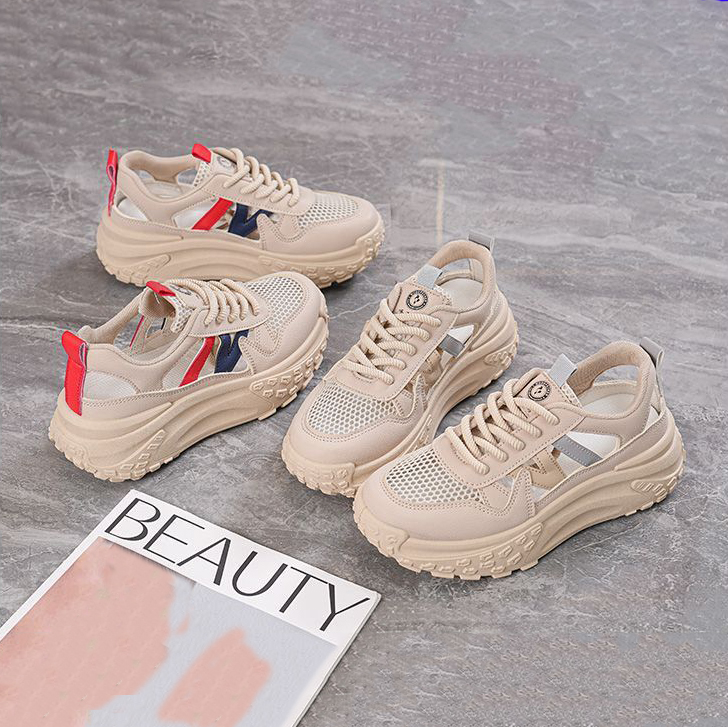 Giày Sandal Nữ Thoáng Mát Độn Đế 5cm